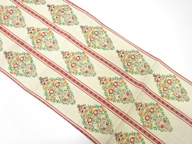 Japanese Kimono / Antique / Fukuro Obi Silk